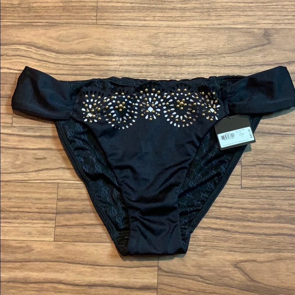 NWT Victoria’s Secret embellished swim bottom